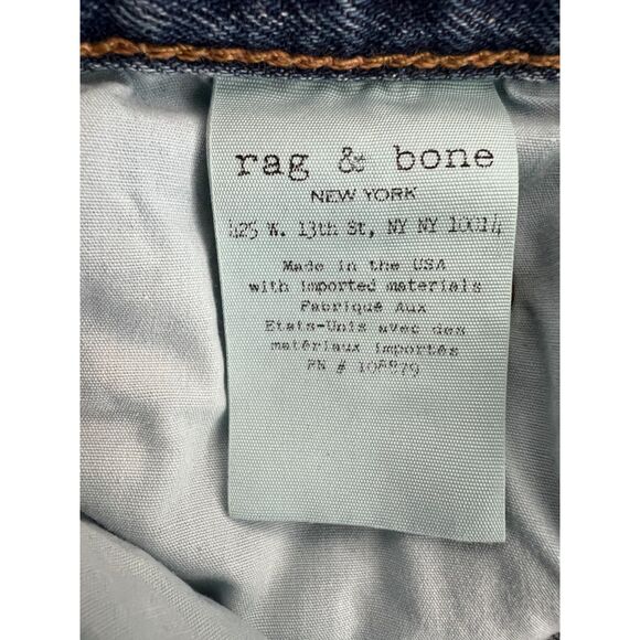 Rag & Bone Women's Carlsbad Vintage Crop Flare Jeans 100% Cotton Size 25 - Picture 7 of 12